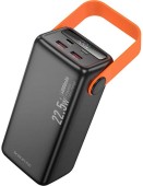POWER BANK Borofone BJ66, 40000mAh, 65W, 2 x USB; 1 x USB Type-C, total 5V/3A, negru