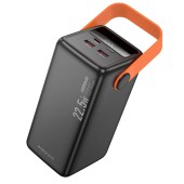 POWER BANK Borofone BJ66B, 60000mAh, 65W, 2 x USB; 1 x USB Type-C, total 5V/3A, negru