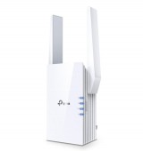 RANGE EXTENDER TP-LINK wireless  3000Mbps, 1 port Gigabit,  2 antene externe, 2.4 / 5Ghz dual band, Wi-Fi 6