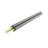 Rola fibra optica 4 fibre flat drop SM, 1000m, 100N, intarziere la flacara, protectie apa, LSZH, int/ext - SAMM 004F-U-H-1x4-A2