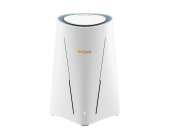 ROUTER D-Link 5G NR BE3600 Wi-Fi 7, 1 x SIM Card slot, 1 x 2.5-Gigabit Ethernet WAN/LAN, 1 x 2.5-Gigabit Ethernet LAN, 13 antene interne, dual band 2.4/5 GHz, Wi-Fi 7, alb