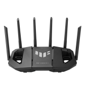 Router Gaming Wireless ASUS TUF Gaming BE9400, BE9400, Tri-Band, Quad-Core 1.5GHz CPU, 256MB/1GB Flash/RAM, 4K-QAM, MLO, 2.5G quad-port