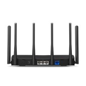 ROUTER MERCUSYS, BE9300, 1× 2.5 Gbps WAN port and 3× 2.5 Gbps LAN, Tri-Band 2.4 / 5 /6 Ghz, Wi-Fi 7, 6 x antene externe