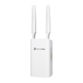 ROUTER TP-Link 4G+, AX3000, 3 × Porturi WAN/LAN Gigabit, 1× Slot cartela Nano SIM, Wi-Fi 6 pentru exterior/interior cu suport PoE