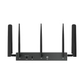 ROUTER TP-LINK VPN Gigabit, Omada 4G+ Cat6 AX3000 Gigabit VPN Gateway cu 4-Port PoE+, AX3000 Dual-Band WiFi 6, 5 antene externe detasabile