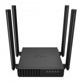 ROUTER TP-LINK wireless 1200Mbps, 4 porturi 10/100Mbps, 4 antene externe, Dual Band AC1200