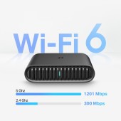 ROUTER TP-LINK wireless. portabil, AX1500 Wi-Fi 6, 1 × Gigabit WAN + 1 × Gigabit LAN, 1× USB 2.0, 1 x USB Type-C, Internal LTE Modem, SIM card slot, acumulator inclus