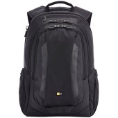 RUCSAC CASE LOGIC, pt. notebook de max. 15.6 inch, 2 compartimente, buzunar frontal x 2 | buzunar lateral x 2, waterproof, nylon, negru, RBP315 BLACK
