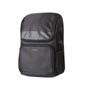 RUCSAC Vention, compatibil laptop max 15.6 inch, 1 x comp. principal, 1 x comp. laptop, 1 x buzunar dorsal, 2 x buzunare laterale, 19L, water repellent, polyester, negru,  - 6922794782778