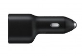 Samsung Car Charger 1x USB-C 25W, 1x USB-A 15W Super Fast Charging; Black