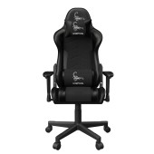SCAUN GAMING GEMBIRD, ergonomic, reglabil inaltime, rotatie 360 gr, black, brate ajustabile, greutate max. 136kg, perna tetiera, perna lombara, dimensiuni 52*80*125~133.5cm