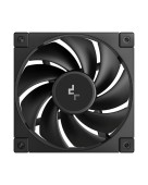 Set 3 ventilatoare DeepCool FD12, 120mm, 400-2050 RPM, FDB, 64.2 cfm 4pin PWM, negru, - 6933412710929