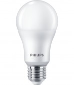 SET 6 becuri LED Philips, soclu E27, putere 13W, forma clasic, lumina alb calda, alimentare 220 - 240 V