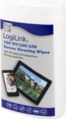 SET curatare LOGILINK, 100 servetele pt. curatare LCD,  45503779