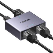 SPLITTER RETEA Ugreen, NW301 1 la 2 Gigabit 1000 Mbit/s, USB power, pana la 100m, negru, - 6941876243112