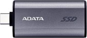 SSD EXTERN ADATA, USB Type-C, 500 GB, scriere 1050 MB/s / citire1000 MB/s, metalic