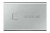 SSD. extern SAMSUNG T7 TOUCH, 1TB, USB 3.2 Type-C, R/W: 1050/1000 MB/s, argintiu