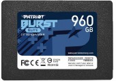 SSD PATRIOT, BURST ELITE, 960 GB, 2.5 inch, S-ATA 3, 3D QLC Nand, R/W: 450/320 MB/s