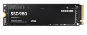 SSD SAMSUNG, 980, 500GB, M.2, PCIe Gen3.0 x4, V-Nand 3bit MLC, R/W: 3100 MB/s/2600 MB/s