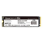SSD TEAMGROUP MP33, 2TB, PCIe Gen3x4 M.2 2280, 3D TLC NAND NVMe, R/W: 1800/1500 MB/s