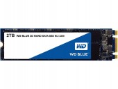 SSD WD, Blue, 2 TB, M.2, S-ATA 3, 3D Nand, R/W: 560/530 MB/s