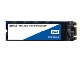 SSD WD, Blue, 250 GB, M.2, S-ATA 3, 3D Nand, R/W: 550/525 MB/s
