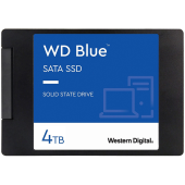 SSD WD Blue SA510 4TB SATA, 2.5 inch, 7mm, Read/Write: 560/520 MBps, IOPS 87K/83K, TBW: 600