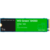 SSD WD Green SN350 1TB M.2 2280 PCIe Gen3 x4 NVMe QLC, Read/Write: 3200/2500 MBps, IOPS 300K/400K, TBW: 100