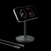 Stand cu incarcare wireless  Anker, MagSafe, 15W, fast charge, negru,  - 0194644205676