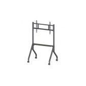 Stand TV, universal, reglabil inaltime, raft inclus, 65 - 100 inch, Techly, Negru