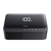 STARTER auto Baseus Super Energy 4 in 1, pornire baterie auto 600A, power bank 6000mAh, lanterna, 150 psi putere umblare cauciuc, 1 x USB Type-C, 1 X USB, negru  - 6932172654351