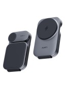 Statie de incarcare wireless Aukey, LC-MC312, 15W, fast charge, 1 x USB-C, negru,  - 689323787432