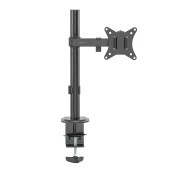 SUPORT de birou LOGILINK, pt 1 TV/monitor plat, diag. max 32 inch, rotatie, inclinare, orizontala, verticala, max 9 Kg, negru