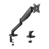 SUPORT de birou LOGILINK, pt 1 TV/monitor plat, diag. max 32 inch, rotatie, inclinare, orizontala, verticala, max 9 Kg, negru