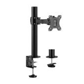 SUPORT de birou LOGILINK, pt 1 TV/monitor plat, diag. max 32 inch, rotatie, inclinare, verticala, max 9 Kg, negru