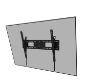 Suport perete NM 43 inch-98 125kg ng
