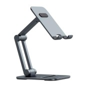 SUPORT Telefon Baseus Biaxial, pt. Smartphone, pliabil, dimensiune: 115 x 126 x 43mm, material anti-alunecare, aluminiu  - 6932172615185