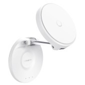 SUPORT Telefon Baseus MagPro Magnetic, pt. SmartPhone, pliabil, pentru birou, alb  - 6932172646950