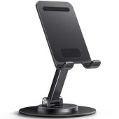 SUPORT Telefon Ugreen, LP805 pt. SmartPhone, fixare pe birou, universal cu unghi reglabil, metalic, gri - 6941876231522
