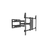 Suport TV de perete cu brat, full-motion, reglabil, 55-100 inch, capacitate sustinere 100KG, Negru, Techly, ICA-PLB 193