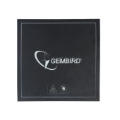 SUPRAFATA DE IMPRIMARE GEMBIRD pt. imprimanta 3d, dimensiune 155x155mm, termorezistenta, buna aderenta, usor de curatat