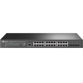Switch cu management L2+ TP-Link TL- , JetStream 24-Port 2.5GBASE-T and 4-Port 10GE SFP+ with 16-Port PoE+ & 8-Port PoE++