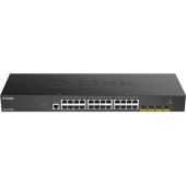 SWITCH D-LINK Smart 24 porturi Gigabit +  4 10G SFP+, carcasa metalica.
