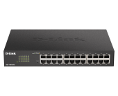 SWITCH D-LINK SMART 24 porturi Gigabit  carcasa metalica, rackabil