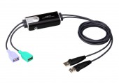 SWITCH KVM ATEN, 2-Port USB Boundless Cable KM Switch