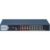 SWITCH POE 18 PORTURI POE 130W DS-3E0318P-E/M