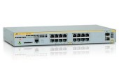 SWITCH. PoE Allied Telesis, port Gigabit x 16, SFP SFP x 2, carcasa metalica