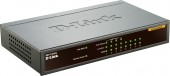 SWITCH PoE D-LINK  8 porturi 10/100Mbps, IEEE 802.3af, carcasa metalica