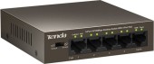 SWITCH PoE TENDA  5 porturi 10/100Mbps, IEEE 802.3at/af, carcasa metalica