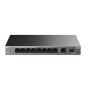SWITCH TP-LINK, 9 x Gigabit RJ-45 + 1× Gigabit SFP, carcasa metalica